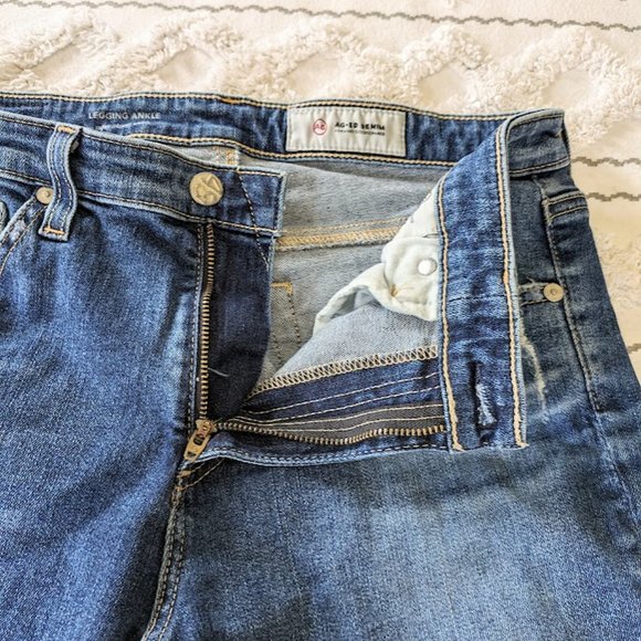 AG Legging Ankle Super Skinny Jeans - Size 29R - Picture 3 of 7